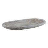 Gray carved tray