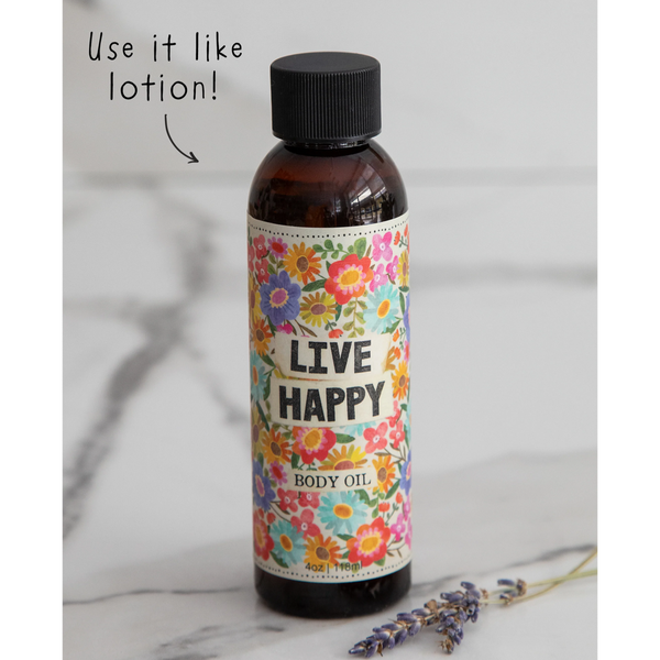 Live Happy Body Oil