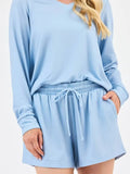 Mary Square Carly Set 2pc (blue)