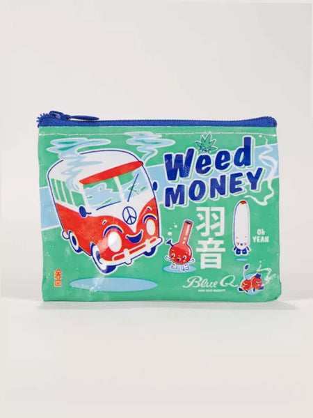 Weed money change purse