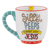 Three Silly Peeps Easter Mug