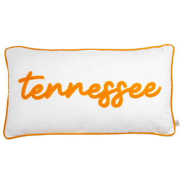 Tennessee Embroidered Lumbar Pillow