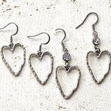 Artisan Heart Earrings