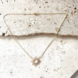 Sun celestial necklace
