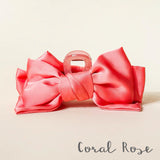 Satin Bow Clip