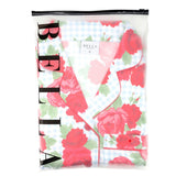 Velvet Tie Rose + Gingham PJs