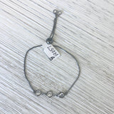 CZ Slider Bracelet Gold