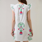 Evalyn Ruffle Mini Dress