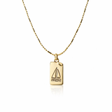 Storytellers Necklace-Boat | Graduation Gifts