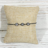 CZ Slider Bracelet Gold