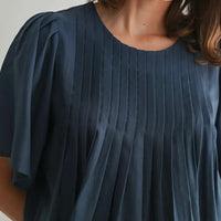 Pintuck Detail Top