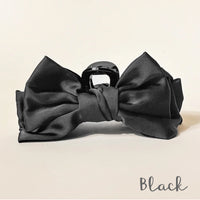 Satin Bow Clip