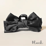 Satin Bow Clip