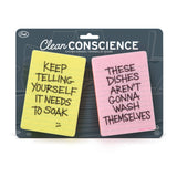 Sponges - CLEAN CONSCIENCE - Passive Aggressive Notes