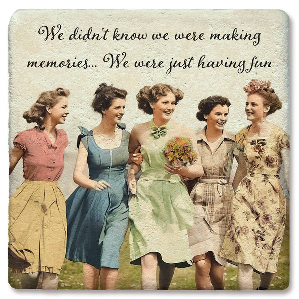 Coaster We Didn't Know We Were Making Memories