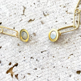 Magnetic paperclip chain  boutique jewelry salon necklace