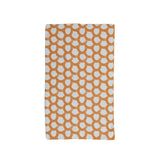 Gold Circles Pattern Microfiber Tea Towel