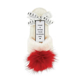 Pom Pom Slippers (ivory)