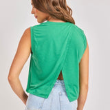 Green Overlap Top
