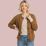 Toggle Button Sweater
