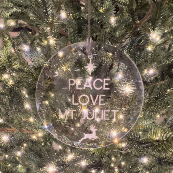 Mt. Juliet Christmas Ornament