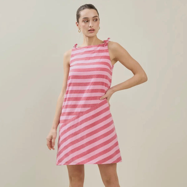 Striped Shift Dress