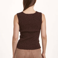 Sleeveless Sweater Knit