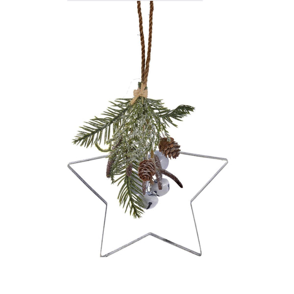 Metal Star Wreath