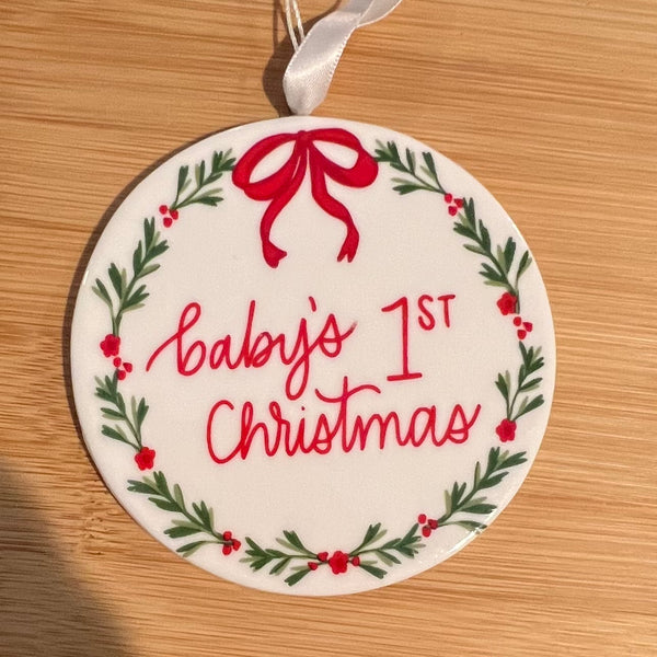 Baby’s First Christmas - Red