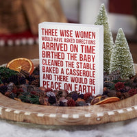 Wise Women Block Sign