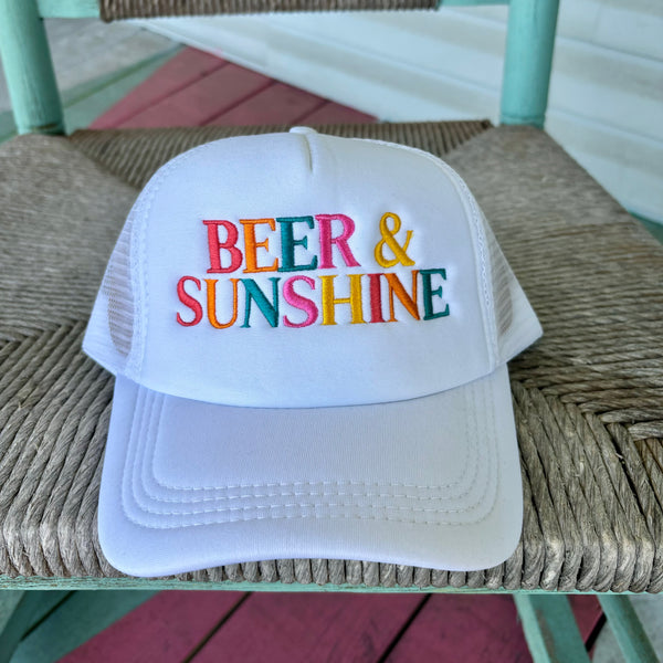 Cold Beverage & Sunshine Trucker