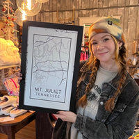 Framed Mt. Juliet Wall Decor