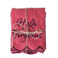 Embroidered Towels