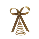 Metal Bow Tree Toppers