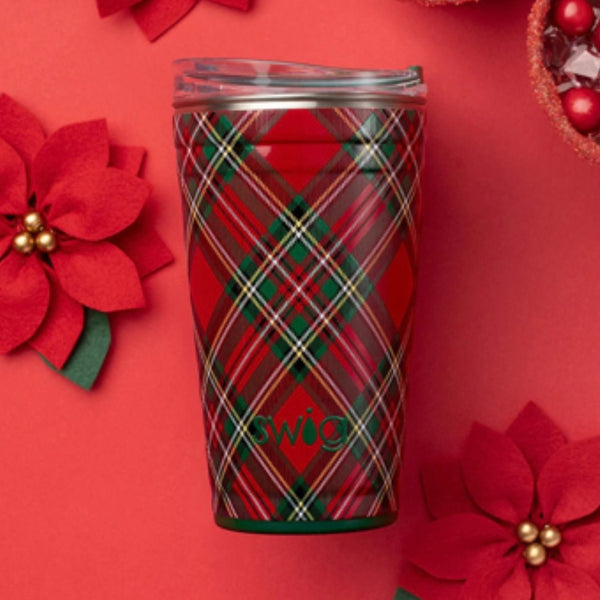 SWIG Plaid Party Cup