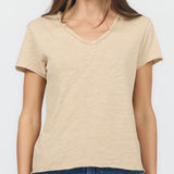 Dear John Vanya Tee in Dune
