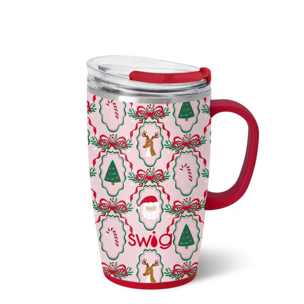 SWIG - Christmas Cameo 18oz Travel