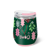 SWIG - Merry Mistletoe 12oz Stemless