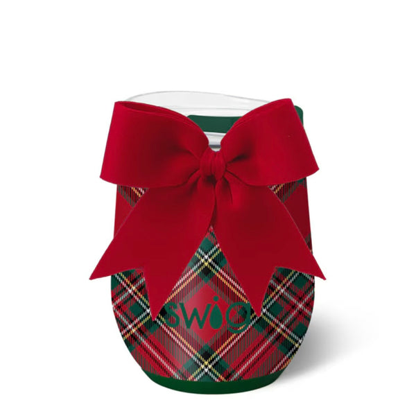 SWIG - Christmas Plaid Stemless