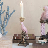 Parrot on Branch Taper Holder