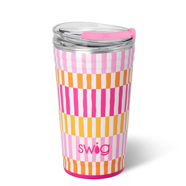 SWIG Sherbet Stripe Party Cup