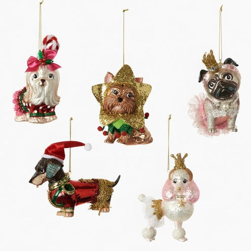 Party Dog Ornament