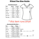 Santa's Lil' Helper Fitted Tee in Ivory