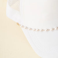 Dainty Pearl Trucker Hat Chain