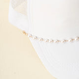 Dainty Pearl Trucker Hat Chain