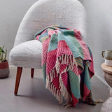 Multi Stripe Throw