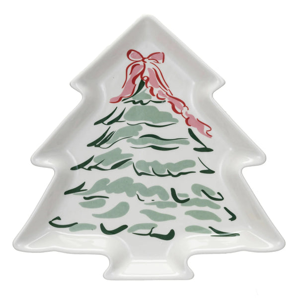 Christmas Tree Plate