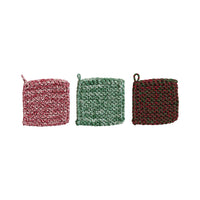 Melange Crochet Potholder