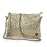 Charlotte Woven Crossbody/Gold