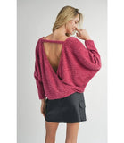 Soirée Dolman Sleeve Sweater